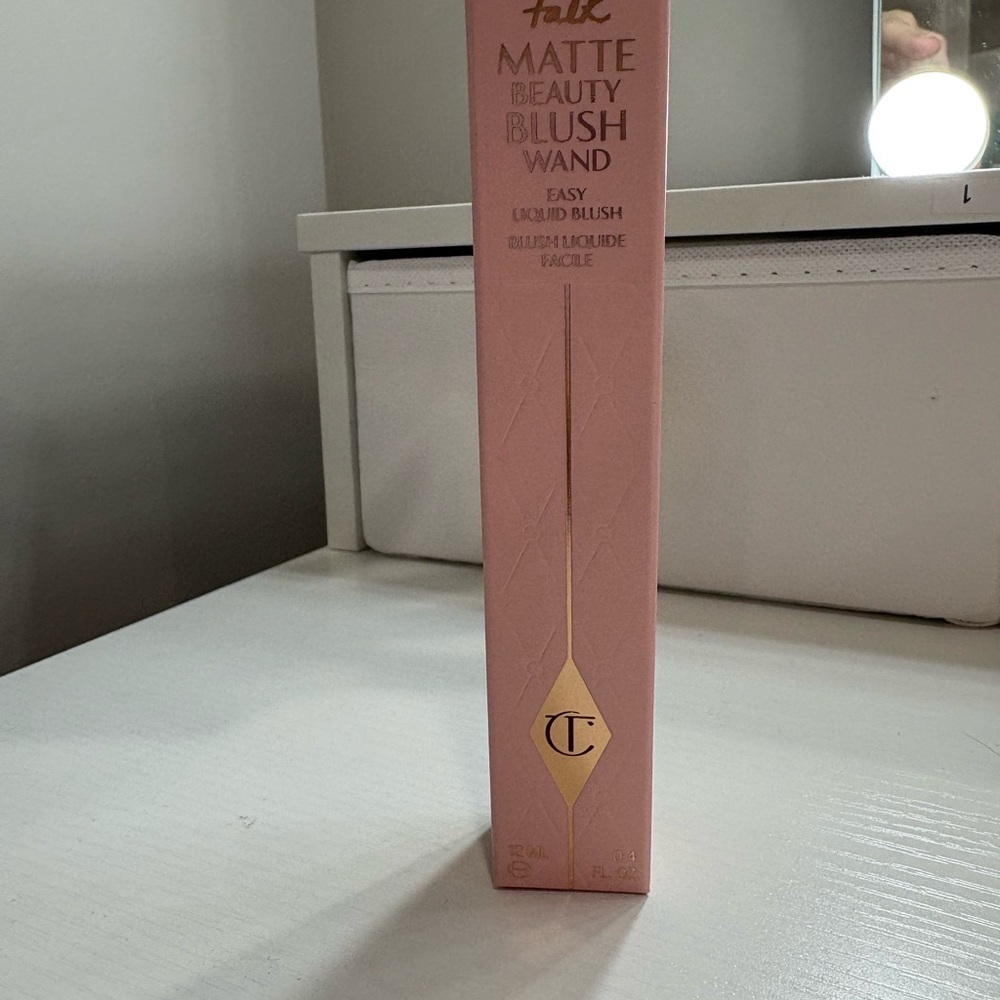 Charlotte Tilbury Matte Beauty Blush Wand, Pillow Talk, 12mL, New in Box - Picture 2 of 6